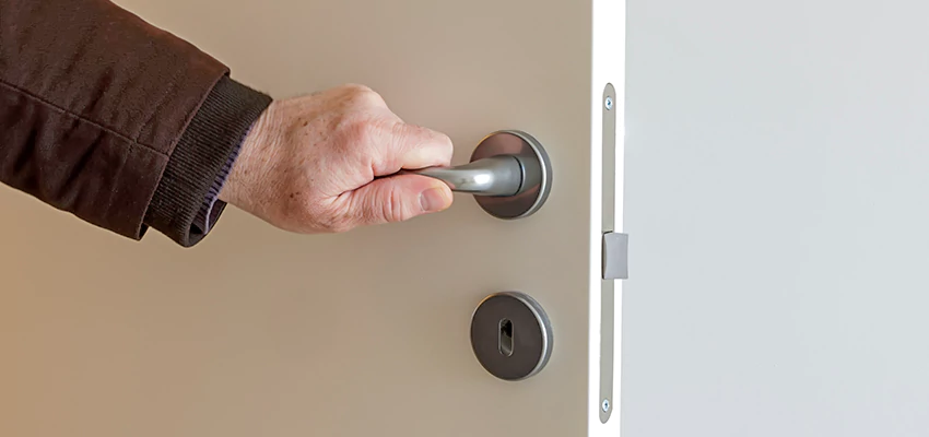 Restroom Locks Privacy Bolt Installation in San Mateo, California